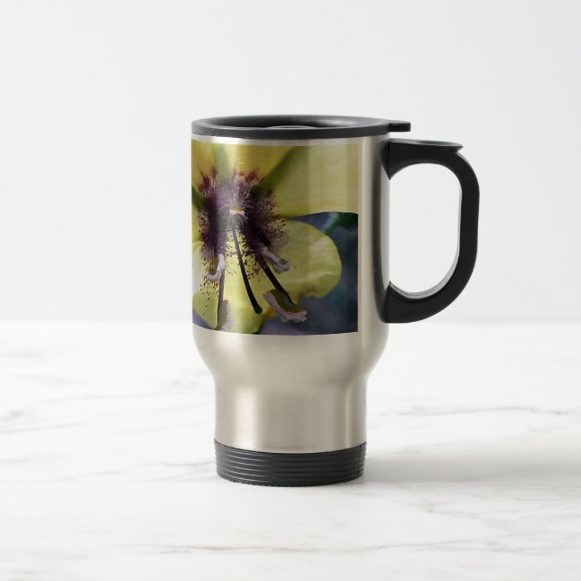 Caneca Térmica Flor Amarela 3 (Direita)