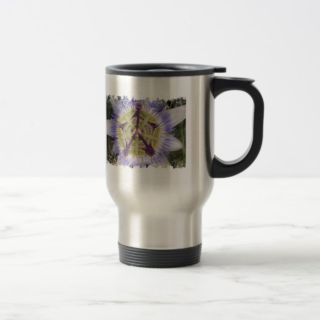 Caneca Térmica Flor da paixão (Direita)