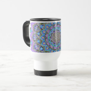 Caneca Térmica Flor Da Vida - Estilo De Mandala Índia 2