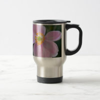 Flor de anêmona rosa japonesa