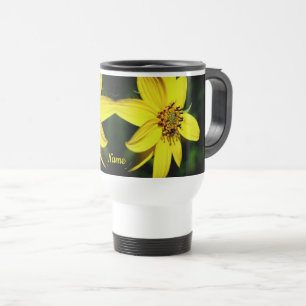 Caneca Térmica Flor de Girassol Máximo Personalizado