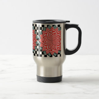 Caneca Térmica Flor digital por Kenneth Yoncich