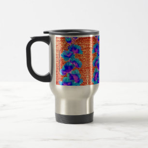 Caneca Térmica Flores