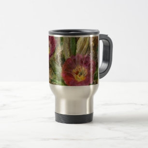 Caneca Térmica Flores Cor-de-Rosa do Deserto do Arizona