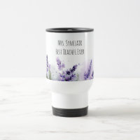 Flores de Lavanda Personalizadas Agradecimento aos