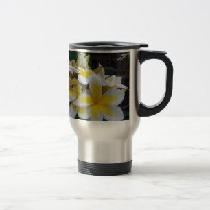 Caneca Térmica Flores do Plumeria de Havaí