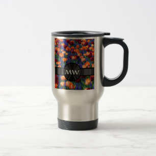 Caneca Térmica Flores florais bonito
