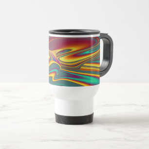 Caneca Térmica Flores Mágicas de Primavera Verão Outono