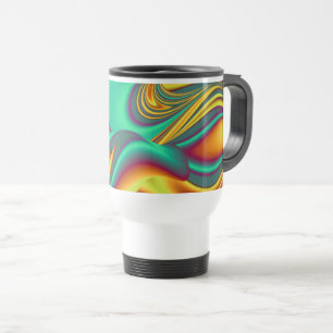 Caneca Térmica Flores Mágicas de Primavera Verão Outono