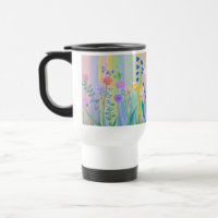 Flores Selvagens Arte Moderna Elegante