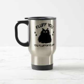 Caneca Térmica Fluff You You Fluffin Fluff Kitty Cat
