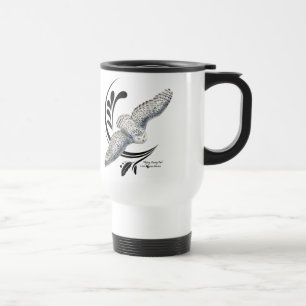 Caneca Térmica Flying Snowy Owl
