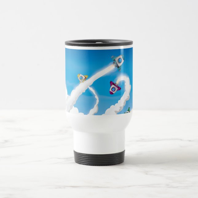 Caneca Térmica Foguetes! (Centro)