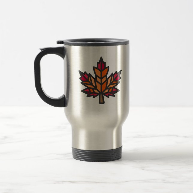 Caneca Térmica folha (Esquerda)