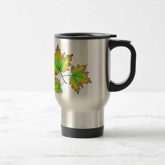 Caneca Térmica Folha de Maple (Direita)