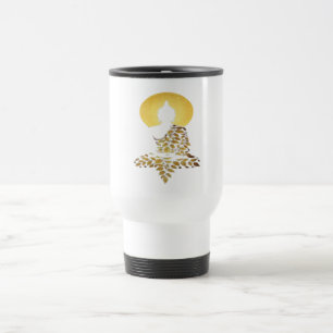 Caneca Térmica Folhas da Serenidade de Buda