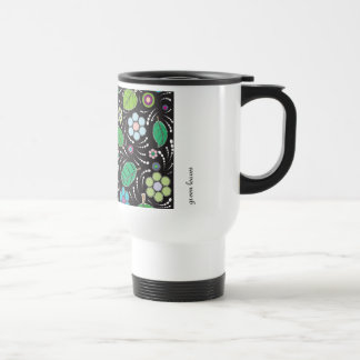 Caneca Térmica folhas do verde