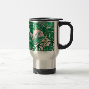 Caneca Térmica Folhas tropicais