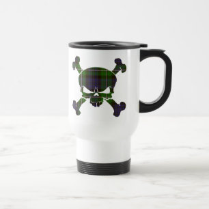 Caneca Térmica Forbes Tartan Skull No Banner Mug