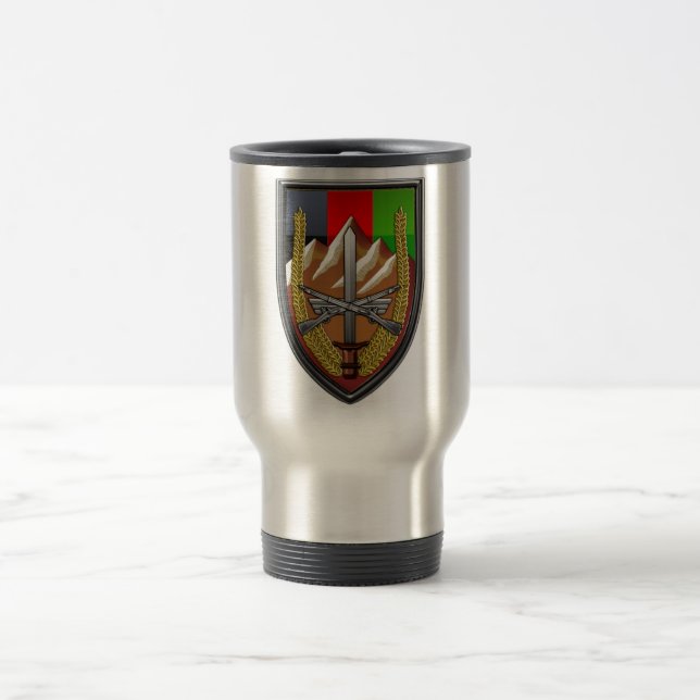 Caneca Térmica Forças Afeganistão dos Estados Unidos (Centro)