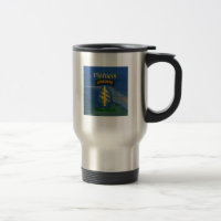 Forças especiais remendos verdes vietnam sfg Mug