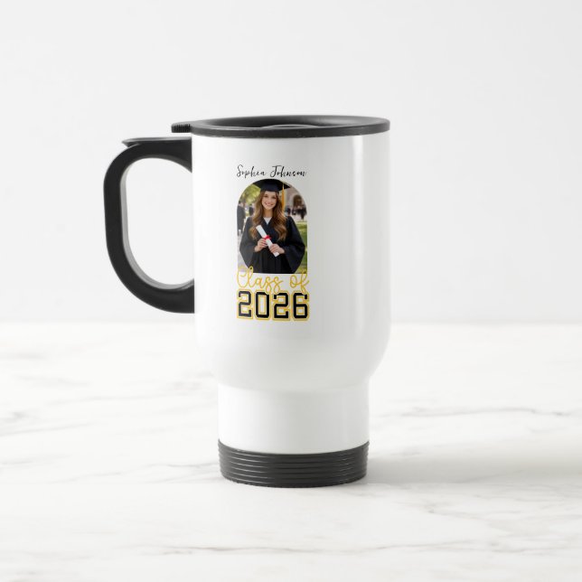 Caneca Térmica Formatura da Turma de 2025 Personalizada (Esquerda)