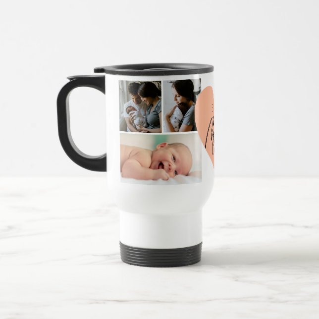 Caneca Térmica Foto Da Melhor Mãe Moderna 4 (Esquerda)