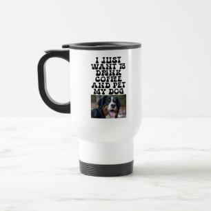 Caneca Térmica Foto de Animal de Estimação Personalizada - Beba C