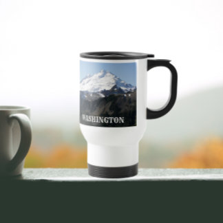 Caneca Térmica Foto do Monte Baker do Estado de Washington