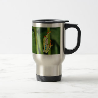 Caneca Térmica Foto do sapo de árvore