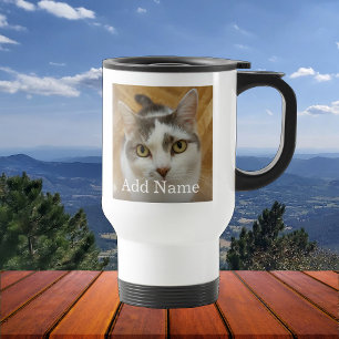 Caneca Térmica Foto e Texto Personalizados