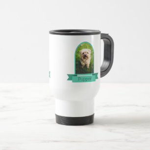 Caneca Térmica Foto em Arco para Animais de Estimação