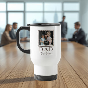 Caneca Térmica Foto Moderna Personalizada do Papai