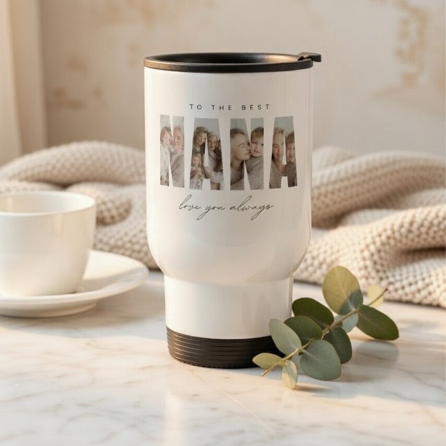 Caneca Térmica Foto Personalizada da NANA | Amor Personalizado Vo (Criador carregado)