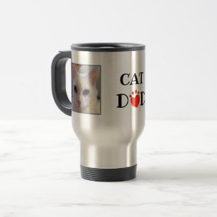 Caneca Térmica Foto Personalizada de Cotação de Pai Cat