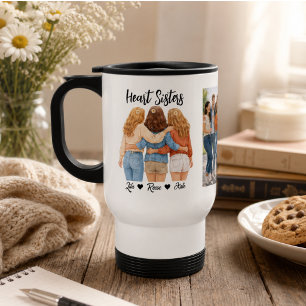 Caneca Térmica Foto Personalizada do Melhor Amigo Dia da Amizad