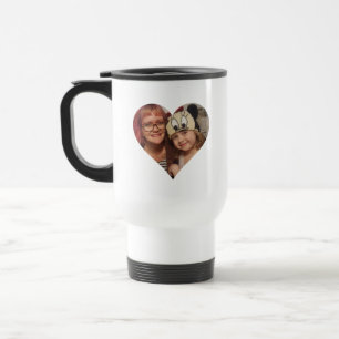 Caneca Térmica Foto personalizada e mensagem para a mãe