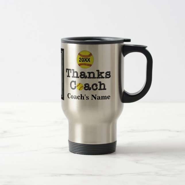 Caneca Térmica FOTO personalizada ideias da equipe do presente do (Direita)
