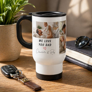 Caneca Térmica Foto Personalizada Nós Te Amamos, Papai Dia dos