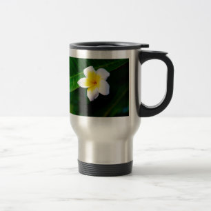 Caneca Térmica Fotografia de Flor de Plumeria