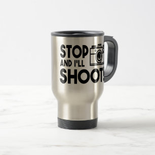 Caneca Térmica Fotografia Divertida Fotógrafo de Casamento Câmera
