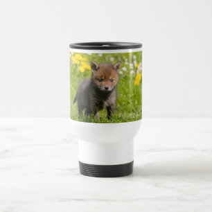 Caneca Térmica Fox Vermelha Fresca Fresca Fresca Termocopo Selvag