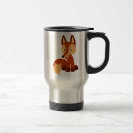 Caneca Térmica Fox Viagem ao trabalho Tumg, Cute Cunhado