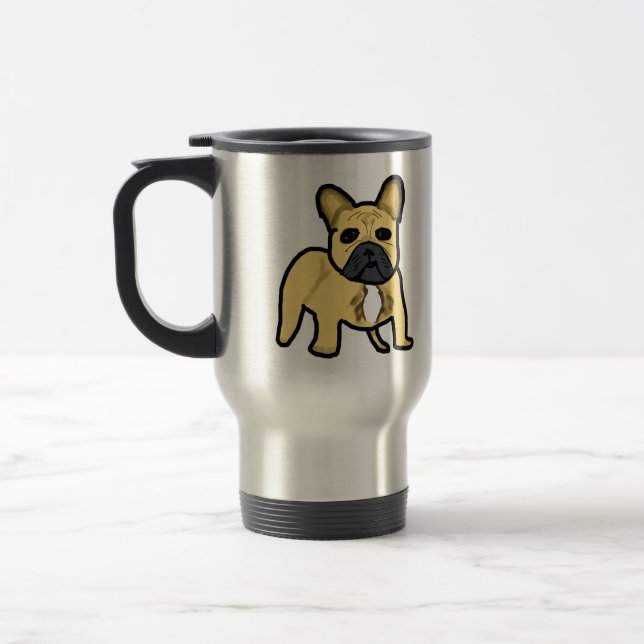 Caneca Térmica Francês Bulldog Frenchie (Esquerda)