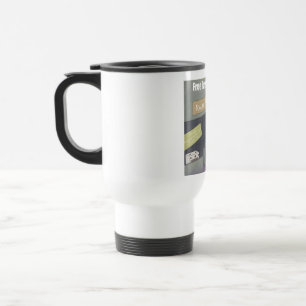 Caneca Térmica Frango Engraçado de Criação Solta Rick London