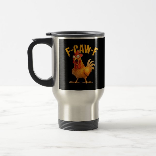 Caneca Térmica Frango F-Caw-F Clássico Legal Único (Esquerda)