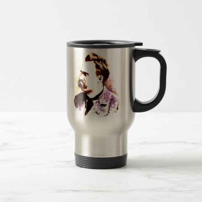 Caneca Térmica Friedrich Nietzsche (Direita)