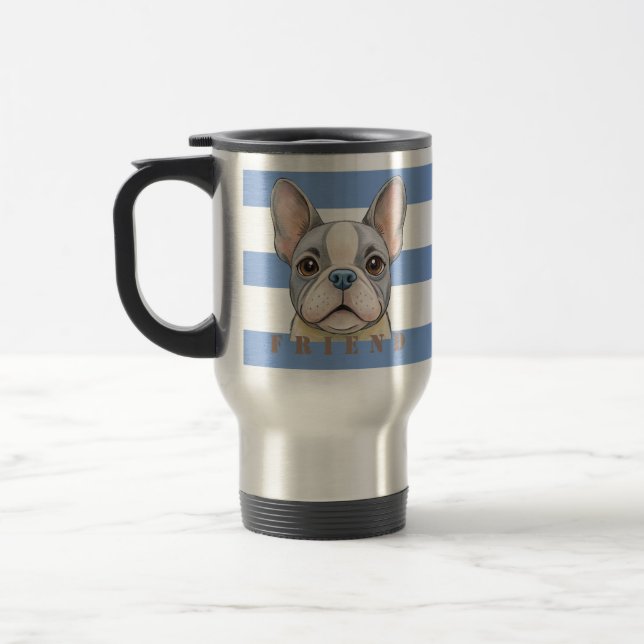 Caneca Térmica Friend Bulldog (Esquerda)