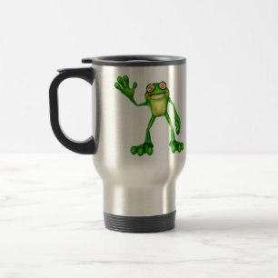 Caneca Térmica Froggie, o Sapo de acenar o desenho animado