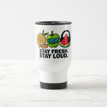 Frutas Pop‑Art Frescas & Barulhentas